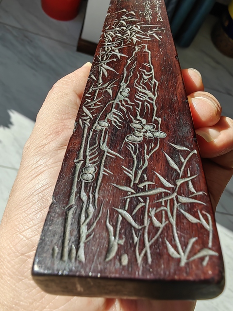 古玩雜項鎮尺真品鑒賞圖