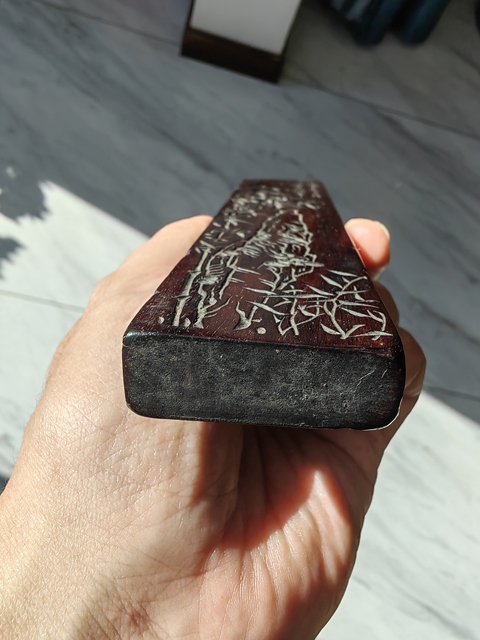 古玩雜項鎮尺真品鑒賞圖