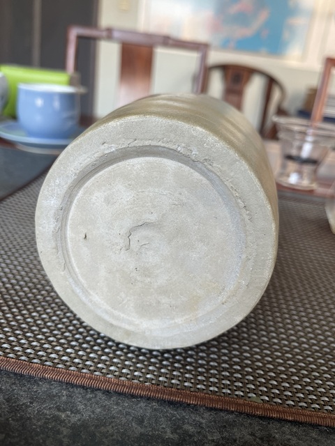 古玩陶瓷大面積修復吉州窯黑花罐真品鑒賞圖