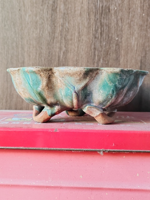 古玩陶瓷石灣窯鈞釉水洗真品鑒賞圖