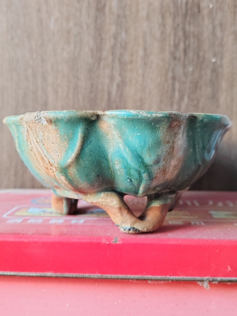 古玩陶瓷石灣窯鈞釉水洗真品鑒賞圖