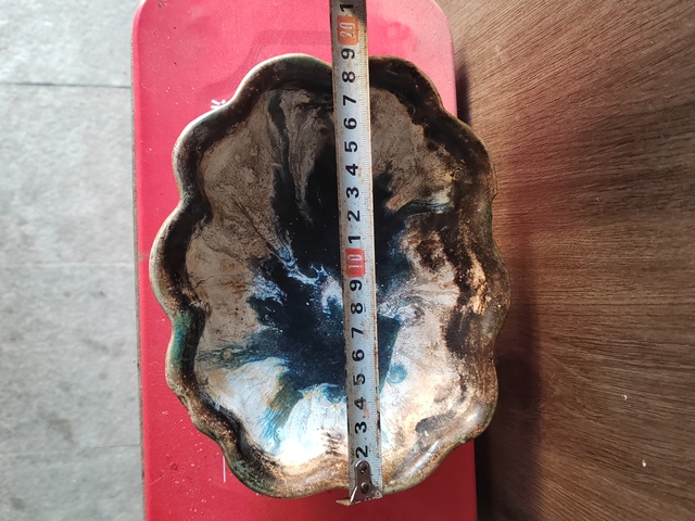 古玩陶瓷石灣窯鈞釉水洗真品鑒賞圖