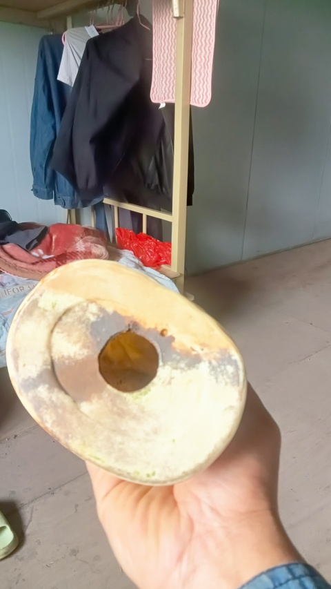 古玩陶瓷白釉觀音菩薩造像真品鑒賞圖