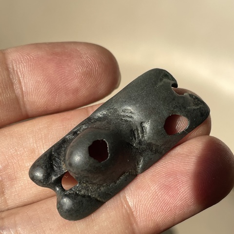 古玩雜項雪獅拖甲真品鑒賞圖