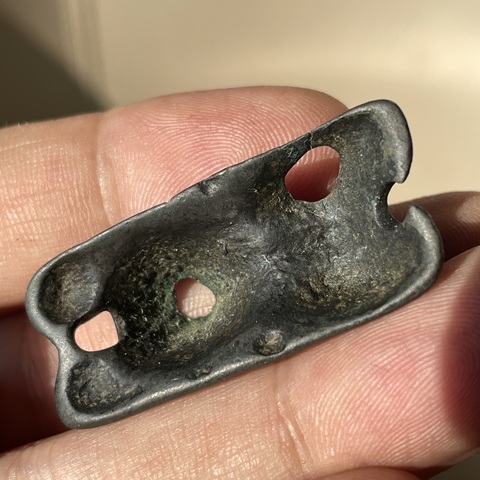 古玩雜項雪獅拖甲真品鑒賞圖