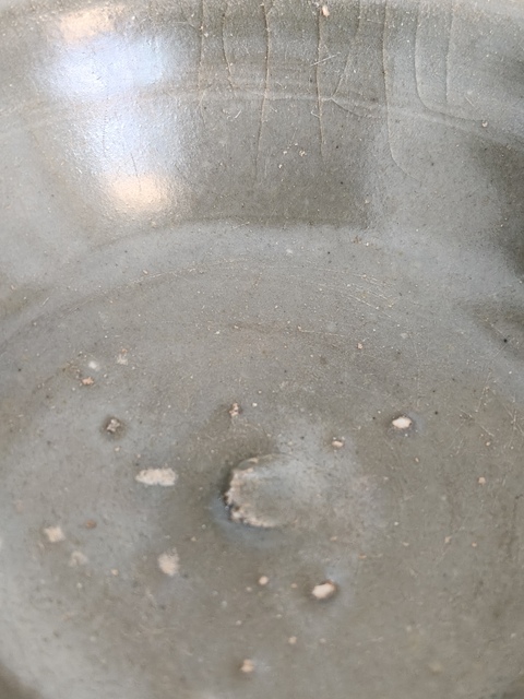 古玩陶瓷龍泉青瓷碗真品鑒賞圖