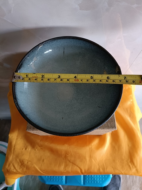 古玩陶瓷鈞窯天藍釉碗真品鑒賞圖