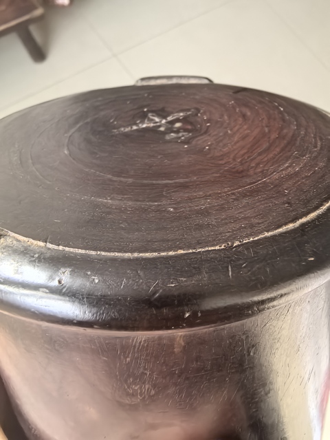 古玩雜項紫檀木雕筆筒真品鑒賞圖