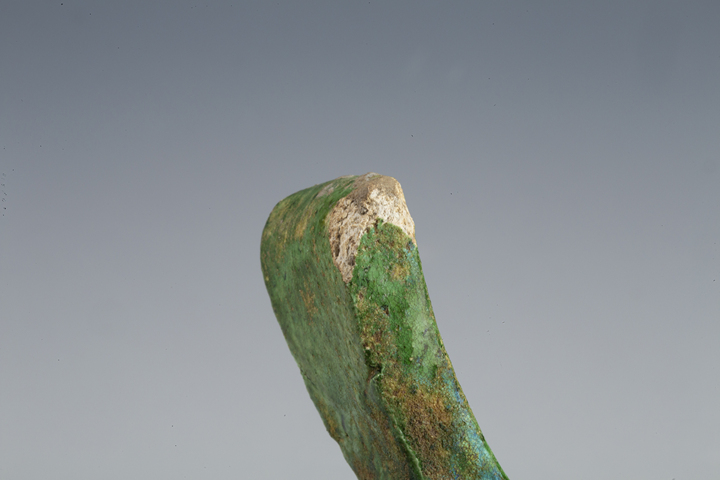 古玩陶瓷清·三彩模印花卉紋香爐真品鑒賞圖