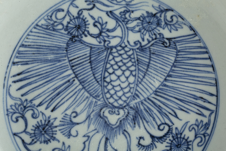 古玩陶瓷清早·青花鳳紋盤
真品鑒賞圖