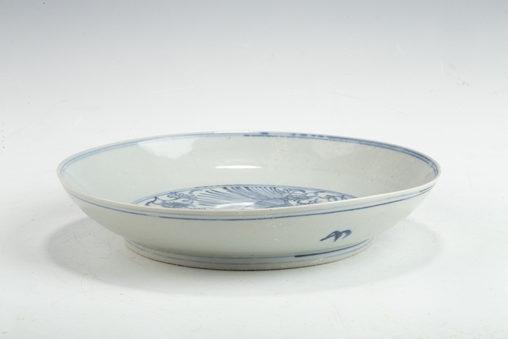 古玩陶瓷清早·青花鳳紋盤
真品鑒賞圖