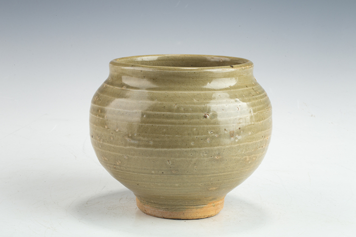 古玩陶瓷元末明初·青釉罐真品鑒賞圖