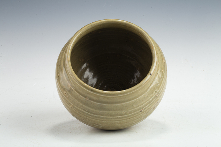 古玩陶瓷元末明初·青釉罐真品鑒賞圖