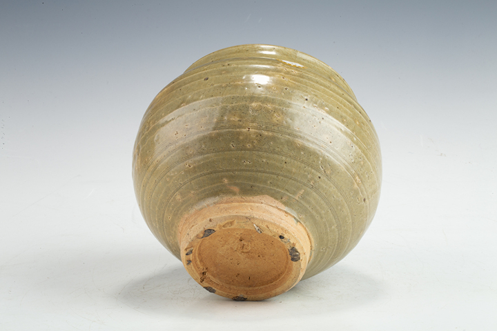 古玩陶瓷元末明初·青釉罐真品鑒賞圖