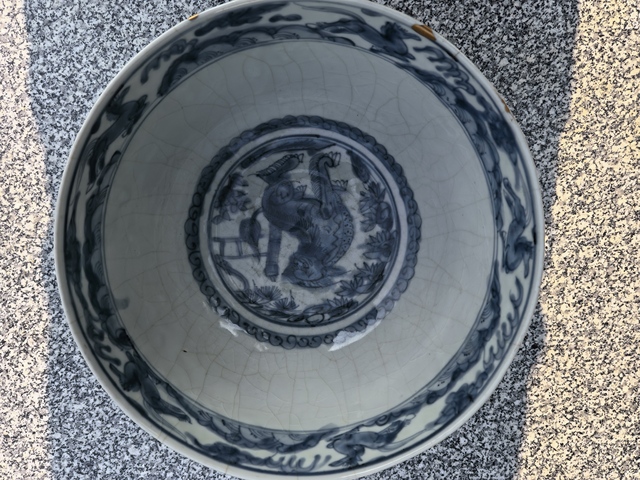 古玩陶瓷青花碗真品鑒賞圖