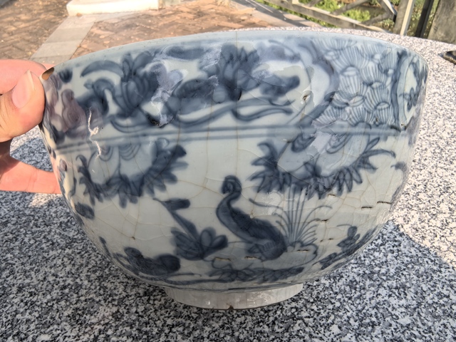 古玩陶瓷青花碗真品鑒賞圖