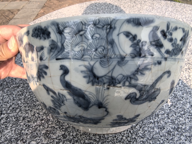 古玩陶瓷青花碗真品鑒賞圖