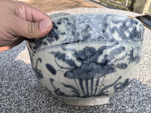 古玩陶瓷青花碗真品鑒賞圖