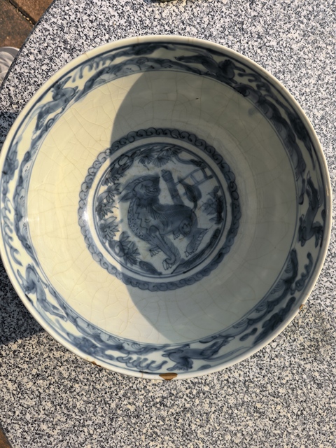 古玩陶瓷青花碗真品鑒賞圖
