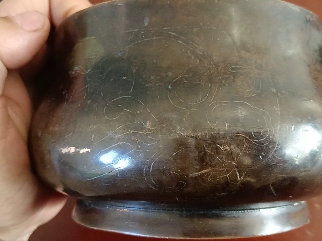 古玩銅器銅爐真品鑒賞圖