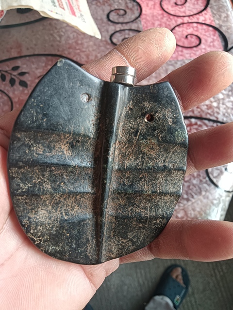 古玩雜項臆造高古玉龍紋龜甲玉真品鑒賞圖