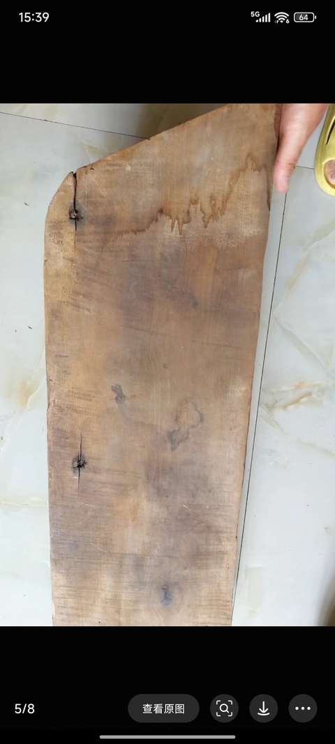 古玩雜項木雕板真品鑒賞圖