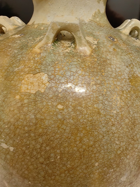 古玩陶瓷青釉六系瓶真品鑒賞圖