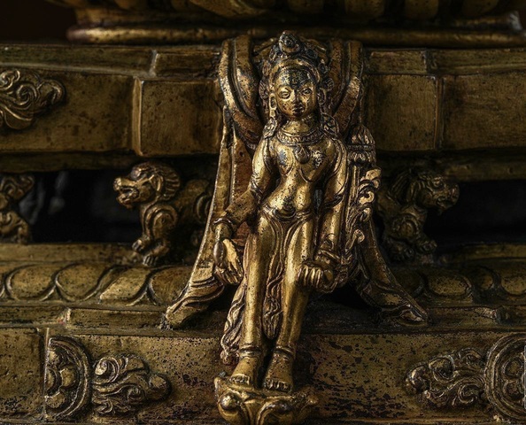 古玩銅器造像真品鑒賞圖