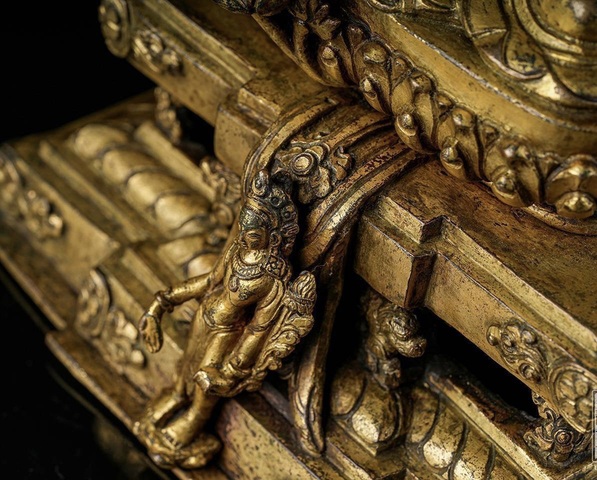 古玩銅器造像真品鑒賞圖