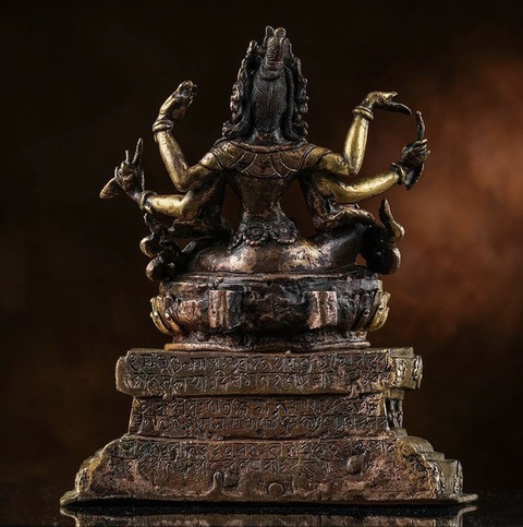 古玩銅器造像真品鑒賞圖