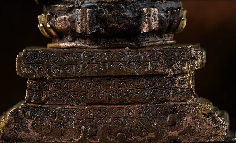 古玩銅器造像真品鑒賞圖