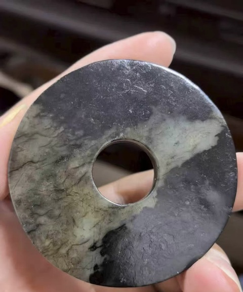 古玩玉器玉璧真品鑒賞圖