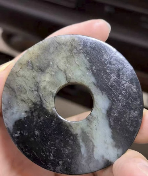 古玩玉器玉璧真品鑒賞圖