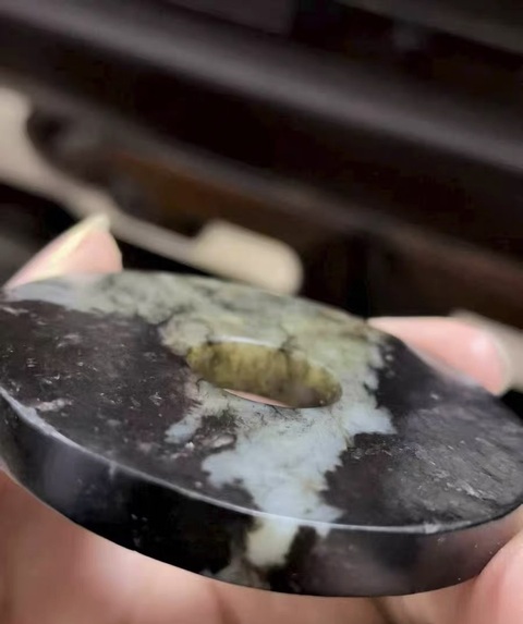 古玩玉器玉璧真品鑒賞圖