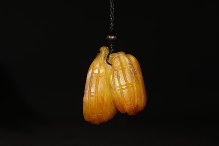 古玩玉器地方料瓜果件真品鑒賞圖