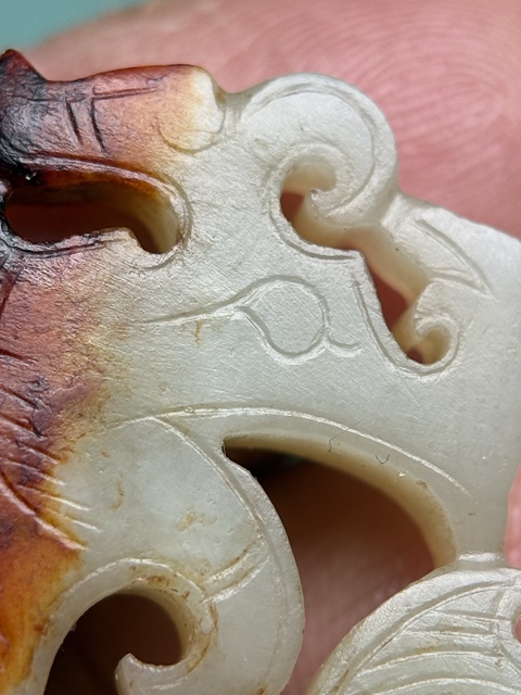 古玩玉器漢代美沁龍佩拍賣，當前價格52800元