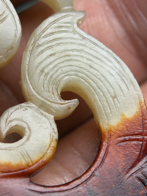 古玩玉器漢代美沁龍佩拍賣，當前價格52800元