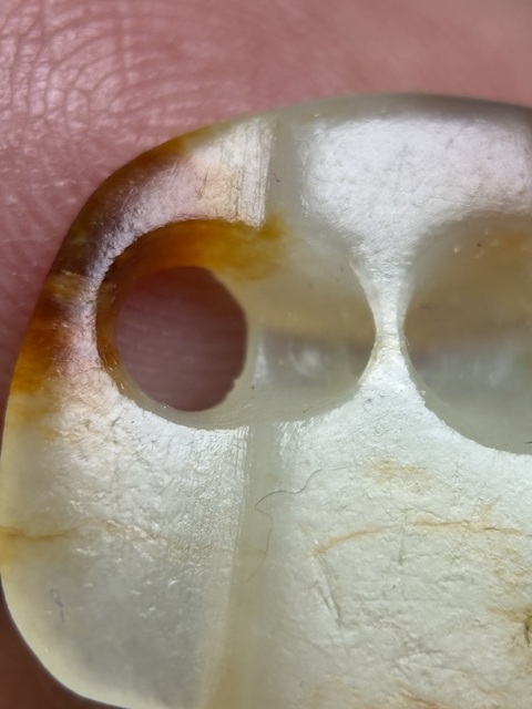 古玩玉器袖珍紅山玉梟拍賣，當前價格16800元