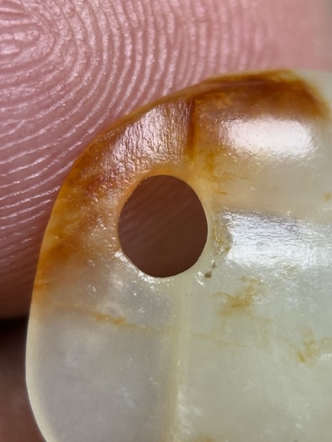 古玩玉器袖珍紅山玉梟拍賣，當前價格16800元