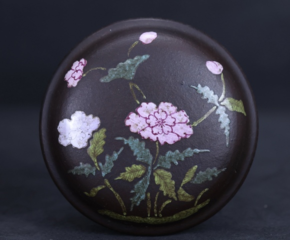 古玩雜項紫砂茶葉罐真品鑒賞圖