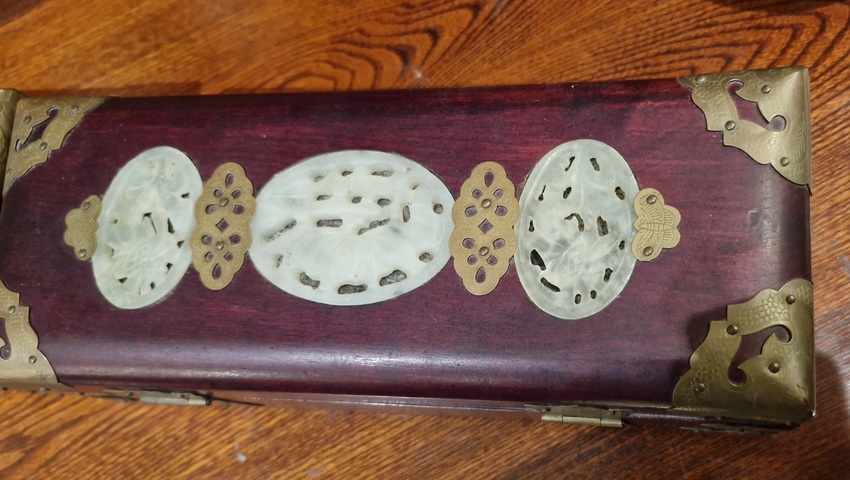 古玩雜項飾品盒真品鑒賞圖