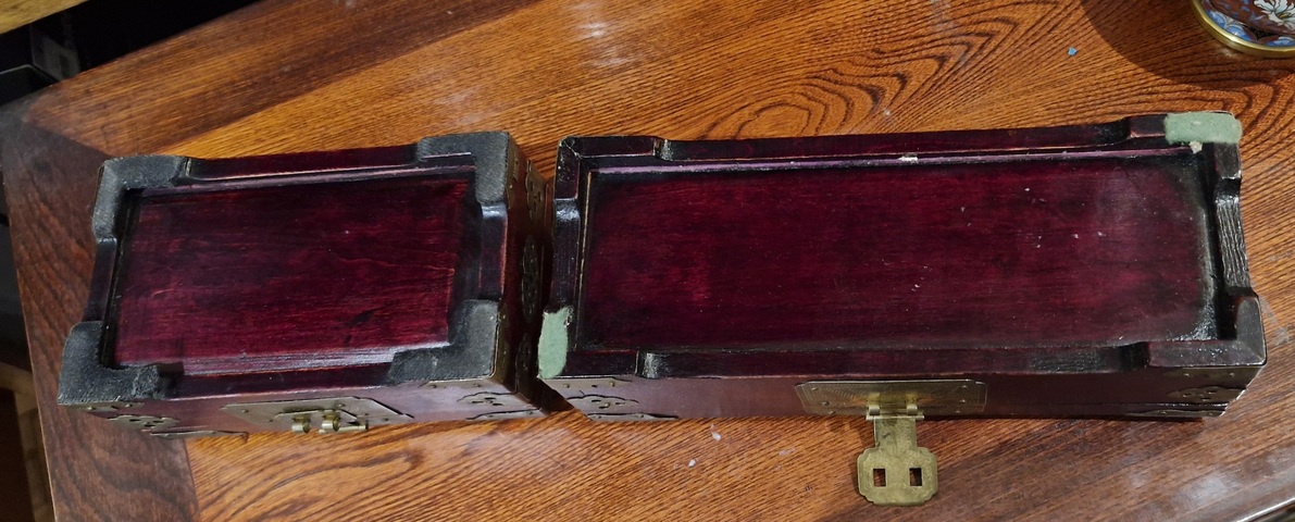 古玩雜項飾品盒真品鑒賞圖