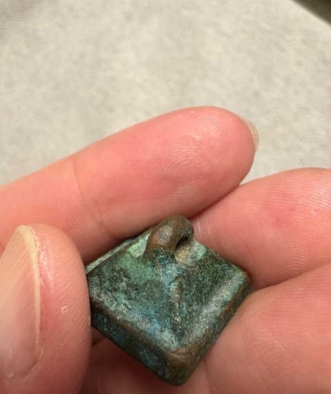 古玩銅器銅印鈕真品鑒賞圖