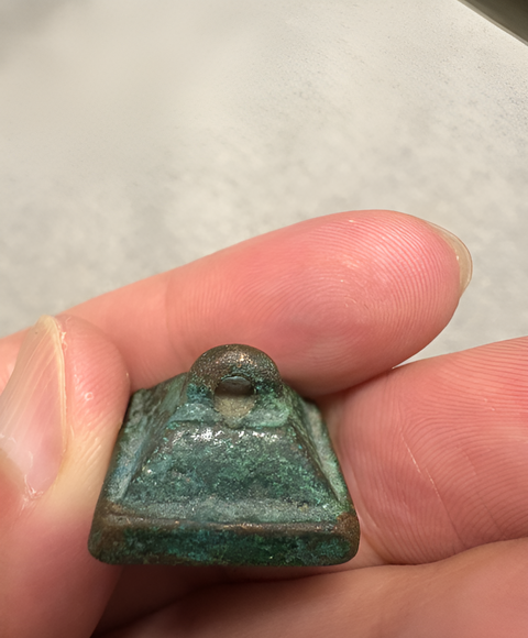 古玩銅器銅印鈕真品鑒賞圖