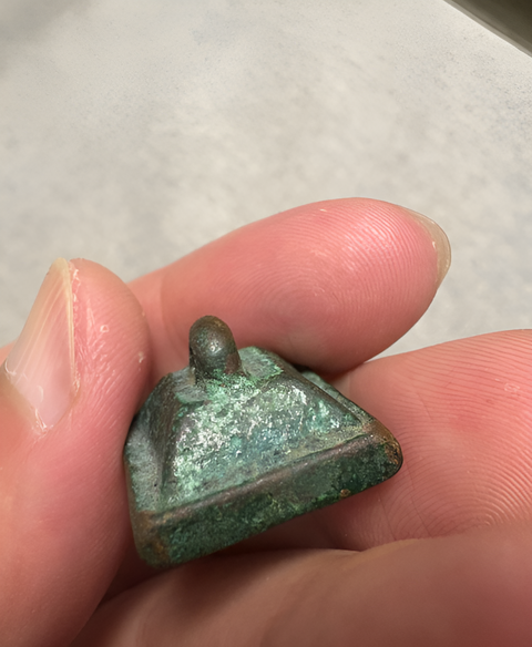 古玩銅器銅印鈕真品鑒賞圖