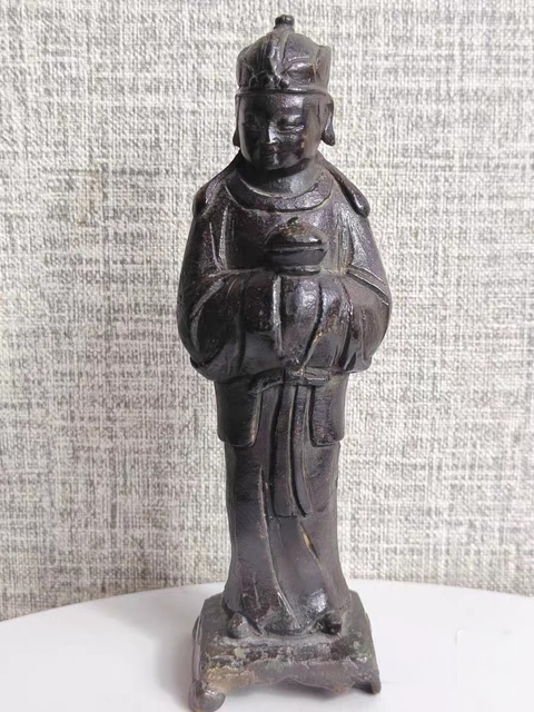 古玩銅器造像真品鑒賞圖