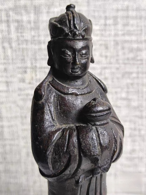 古玩銅器造像真品鑒賞圖