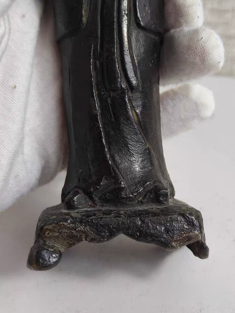 古玩銅器造像真品鑒賞圖