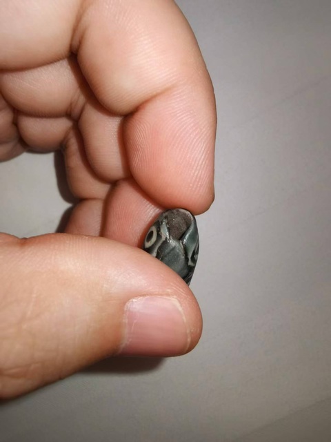 古玩雜項琉璃珠真品鑒賞圖