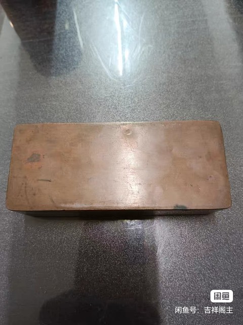 古玩銅器墨盒真品鑒賞圖